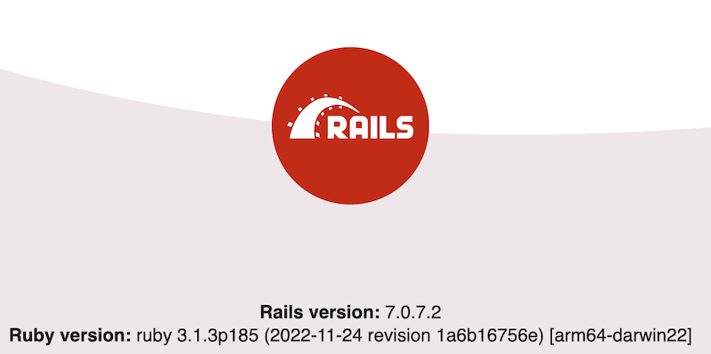 Rails Default Page